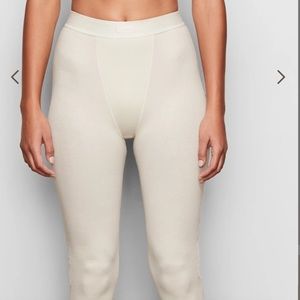SKIMS cotton rubbed leggings